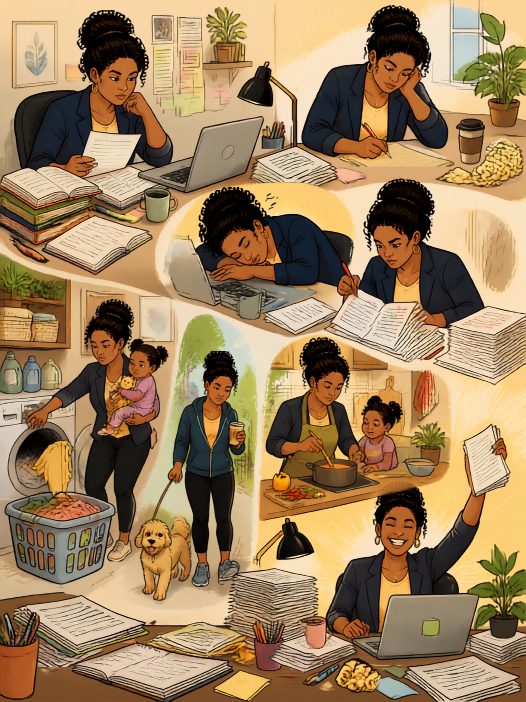 Academic Writing Comic